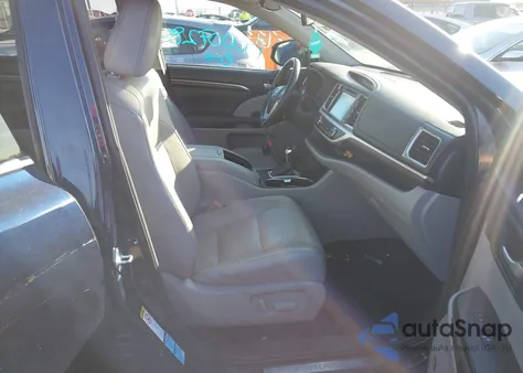 2014 Toyota Highlander Limited V6 from USA, damaged, VIN 5TDDKRFH9ES058724